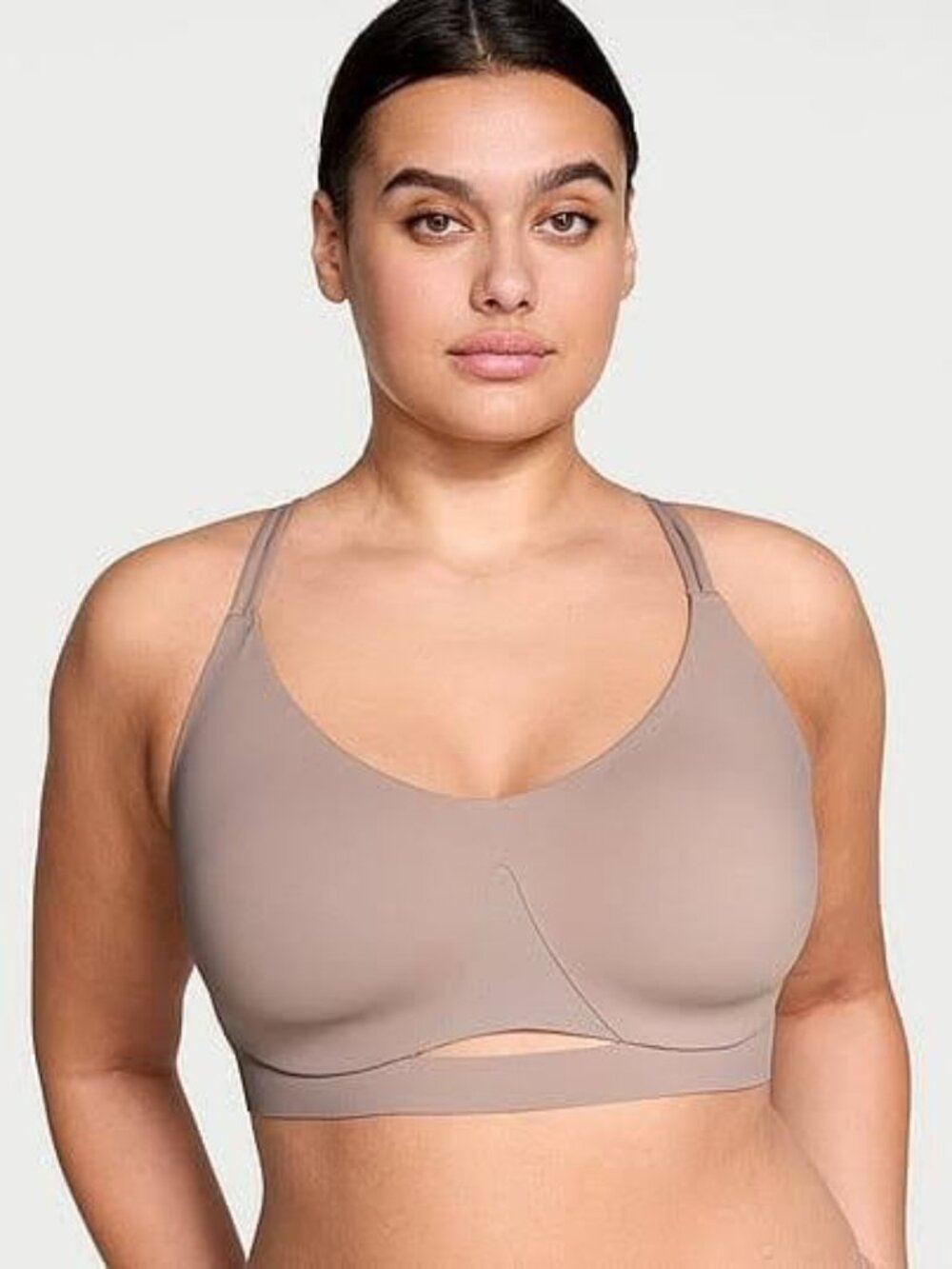 Victoria’s Secret VSX Elevate Strappy Comfort Sports Bra Wireless Support Comfy